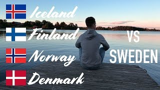 How Are The Nordic Countries Different Denmark Norway Finland Iceland vs Sweden [upl. by Iyre]