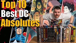 Top 10 Best DC Comics Absolute Editions [upl. by Ahsiekin]