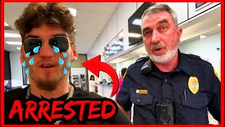 Simpleton Frauditor gets ARRESTED at POST OFFICE EPIC [upl. by Kcirre]