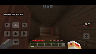 v056 Doors Backdoor in Minecraft [upl. by Ahsima]