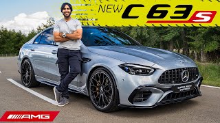 OFFICIAL 2023 C63 S E Performance First Look 680BHP 4 Cyl AMG Hybrid [upl. by Anaz]