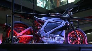 HarleyDavidson dévoile sa moto électrique [upl. by Willtrude]