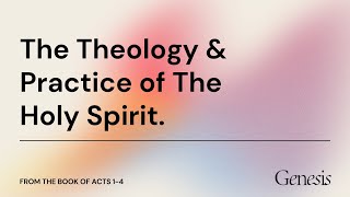 The Theology amp Practice of the Holy Spirit  The Gift Chris Wienand [upl. by Jilleen]