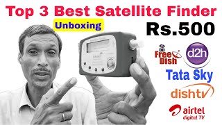 Best Satellite Finder Under 500 Unboxing and Review  satellite finder [upl. by Ainotna]