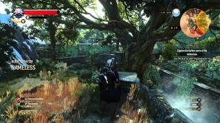 The Witcher 3Nameless quotHow to explore the further parts of the herbariumquot [upl. by Ahsenrac]