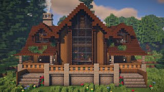 Minecraft Cozy Cabin  Full Tutorial [upl. by Mcmaster]