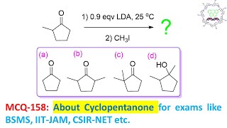 MCQ 158 reactions of Carbonyl group amp LDA by Dr Tanmoy Biswas Chemistry The Mystery of Molecules [upl. by Watters]