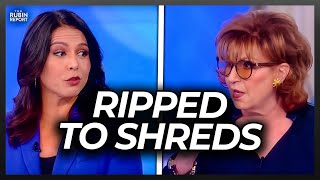 Tulsi Gabbard Uses ’The View’s’ Joy Behar’s Own Words to Rip Her to Shreds [upl. by Ial]