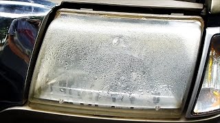 How to Fix a Headlight with Water or Moisture in it [upl. by Airetal]