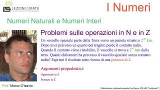 Primo anno  Problemi nellinsieme Z  Operazioni con i numeri relativi [upl. by Obara906]