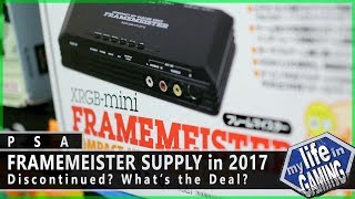 Framemeister Supply in 2017  Discontinued Whats the Deal  MY LIFE IN GAMING [upl. by Crosby751]