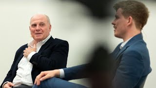 FAZKongress Wem gehört der Fußball Uli Hoeneß [upl. by Telimay]