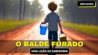 O segredo do balde furado  Uma lição para você levar para vida inteira  REFLEXÃO  PARÁBOLA [upl. by Jaala83]