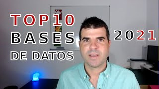 📢Las 10 BASES DE DATOS MÁS POPULARES de 2021💣 [upl. by Paddy]