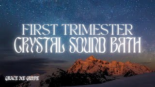 First Trimester Music 🧡🧡🧡 Ease Early Pregnancy Symptoms ASMR Sound Bath for Mothers [upl. by Nnaik324]