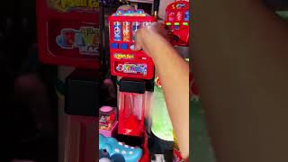 Self Service Vending Mini Machine Fun selfservice miniature drinks trending toys viralvideo [upl. by Edurtreg]