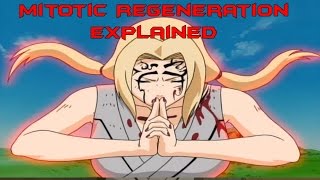 Ninja Art Mitotic Regeneration  Naruto Explained [upl. by Redmer]