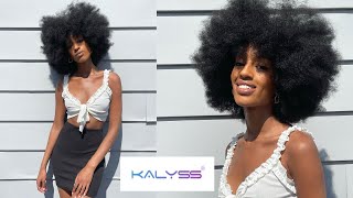 25 kinky afro wig from Kalyss review Im in love [upl. by Strenta]