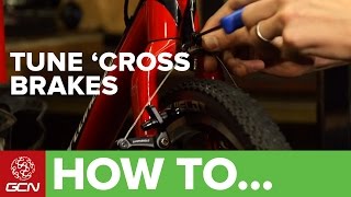 How To Fine Tune Cantilevers For Cyclocross [upl. by Suiraj]