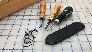 Beveling your leather edges  How and why [upl. by Eitsrik]