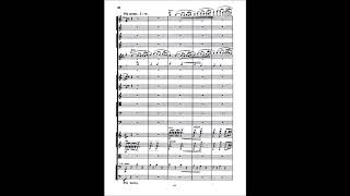 Alexander Glazunov Symphony No 2 in Fsharp minor II score [upl. by Hammerskjold559]