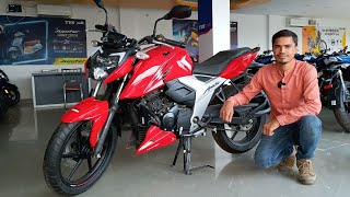 TVS Apache 160 4V Red Detailed Review [upl. by Oremo]