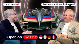 Entrevista Horacio Pagani 2023  cochesnet [upl. by Coltin]