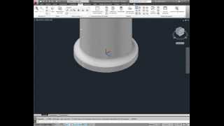 AutoCAD Práctico Crear un bolardo en 3D vídeo 30 [upl. by Ojok311]