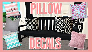 PILLOWS  BLOXBURG DECALS  Nataya MiShel [upl. by Armstrong]