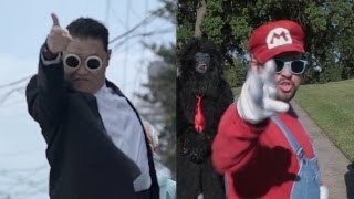 PSY GENTLEMAN vs NINTENDO MAN [upl. by Sela428]