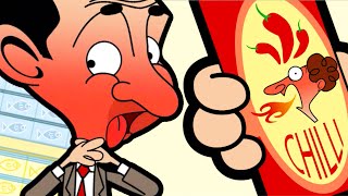 CHILLI Bean  Mr Bean Cartoon  Mr Bean Full Episodes  Mr Bean Official [upl. by Lairbag139]