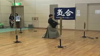 Toyama Ryu Tameshigiri Demonstration [upl. by Carma]