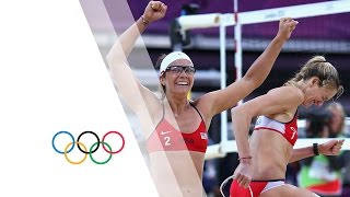 Womens Beach Volleyball SemiFinals  USA v CHN  London 2012 Olympics [upl. by Austen317]