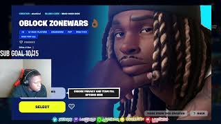 Oblock Zone Wars Slide For Von In Fortnite kingvon fortnite oblock slideforvon [upl. by Oiramrej447]