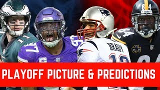 Who Will Make the NFL Playoffs 2017  2017 NFL Playoff Machine [upl. by Formica]