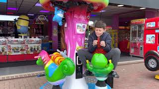 Ocean party carousel at Bridlington [upl. by Oetomit257]