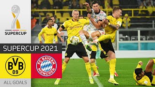 Lewandowski Brace against BVB  Borussia Dortmund  FC Bayern München 13  All Goals  DFLSupercup [upl. by Stacee363]