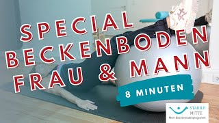 Beckenbodentraining für Alle Von der Physiotherapeutin angeleitet [upl. by Ayiak]