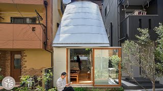 NEVER TOO SMALL Iconic Tokyo Architect’s Tiny House  19sqm194sqft [upl. by Elleivad]