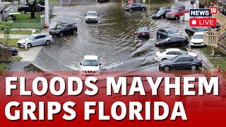 Florida Weather Live  Florida Flood 2024  US News Live  Floods Grip Florida Live  News18  N18L [upl. by Efram661]