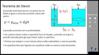 Hidrostática  Aula completa [upl. by Lirrehs]