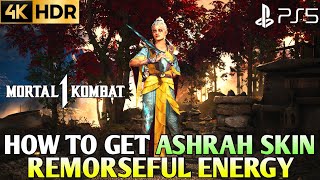 How to Get Remorseful Energy Ashrah Skin MORTAL KOMBAT 1 Ashrah Skin MK1 Season 5  MK1 Ashrah Skin [upl. by Deirdra]