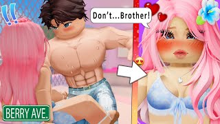 I Fell In Love With My Brother P1  Berry Avenue Roleplay Story [upl. by Haidebez]