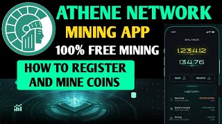 ATHENE MINING APPLICATION🔥HOW TO MINE🔥100 FREE MINING APPLICATION🔥CRYPTO MINING APP MALAYALAM [upl. by Chimene]