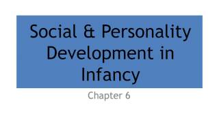 6 Social amp Personality Development in Infancy [upl. by Vetter495]