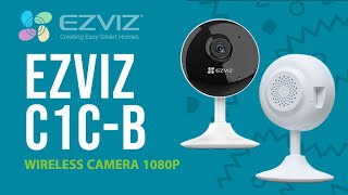 EZVIZ C1C B Wireless camera  Apex Security Hub [upl. by Matlick443]