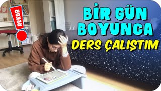 Bir Gün Boyunca Ders Çalıştım  LGS Öğrencisinden Rekor Denemesi 🏁 [upl. by Ylelhsa341]