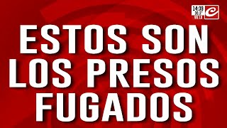 Estos serían los presos fugados de la comisaría [upl. by Ahsieit]