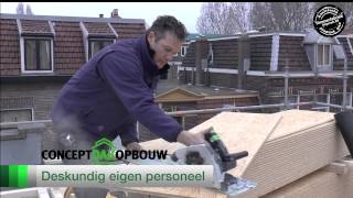 Een dakopbouw op uw woning in 1 dag  HD [upl. by Hasina]