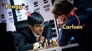 Praggnanandhaa on his first classical win against Magnus Carlsen [upl. by Stelu]